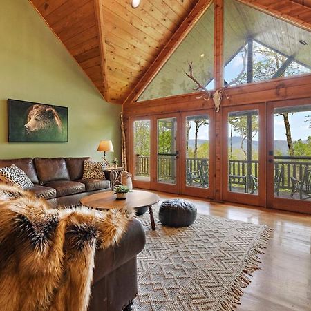 Lucky Bear Cabin バナー・エルク エクステリア 写真