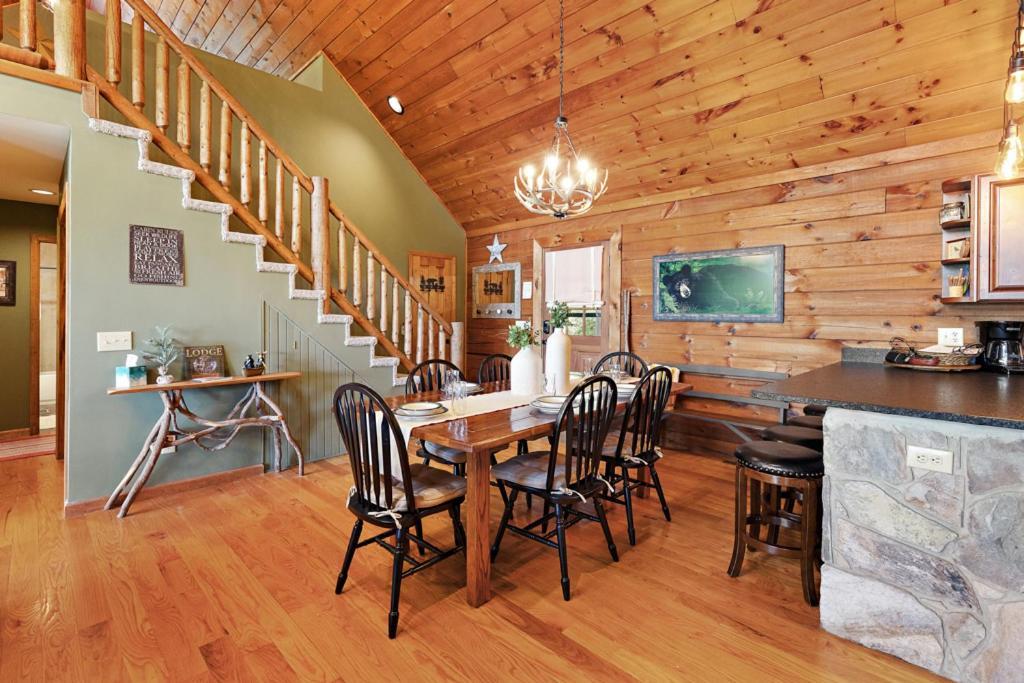 Lucky Bear Cabin バナー・エルク エクステリア 写真